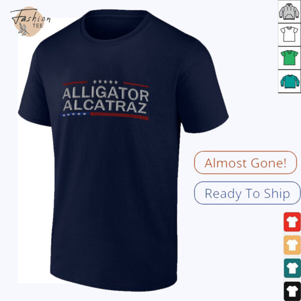 American Patriots ICE Alligator Alcatraz pro Trump patriots shirt