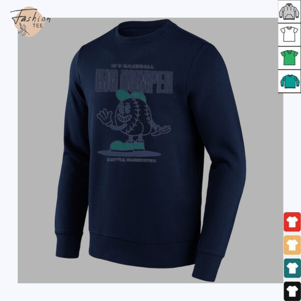 Big Dumper Cal Raleigh Seattle Mariners Baseball Mid Summer cartoon shirt
