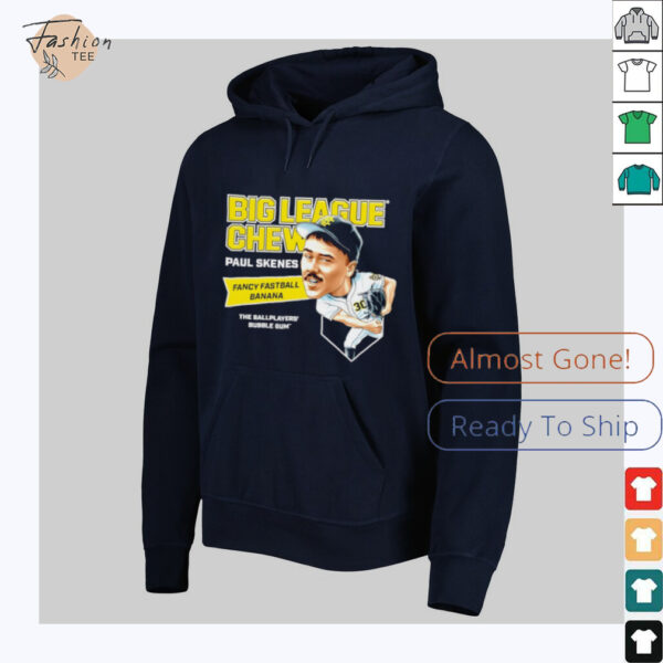Big League Chew Paul Skenes Fancy Fastball Banana The Ballplayers Bubble Gum shirt
