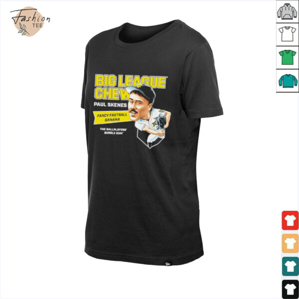 Big League Chew Paul Skenes Fancy Fastball Banana The Ballplayers Bubble Gum shirt