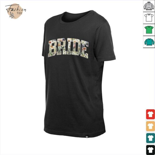 Bride Future Mrs Flowers Bridal Party Wedding Bachelorette Long Sleeve Shirt