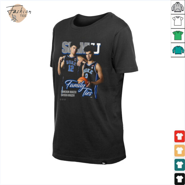 Brothers Cameron Boozer Cayden Boozer Slam Cover T shirt