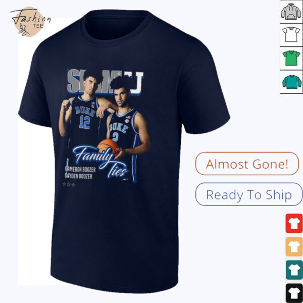 Brothers Cameron Boozer Cayden Boozer Slam Cover T shirt