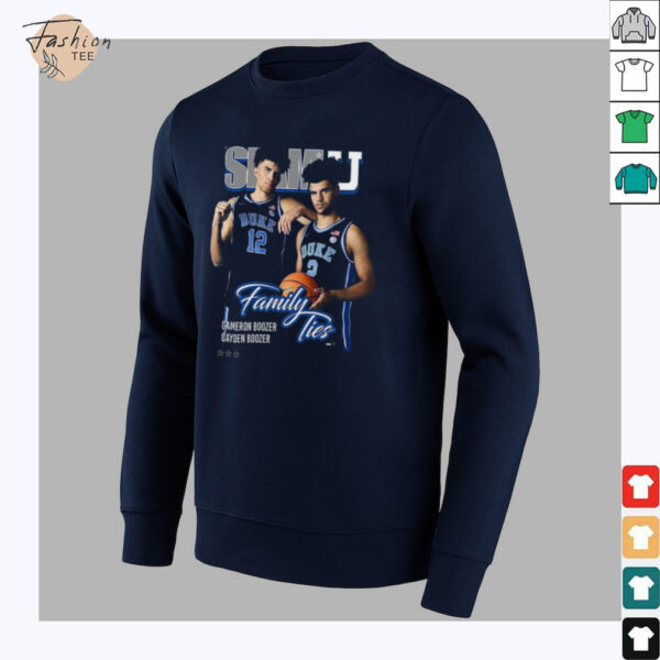 Brothers Cameron Boozer Cayden Boozer Slam Cover T shirt