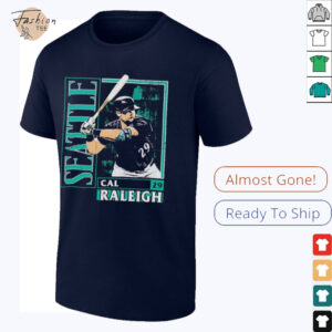 Cal Raleigh card style Seattle Mariners Shirt