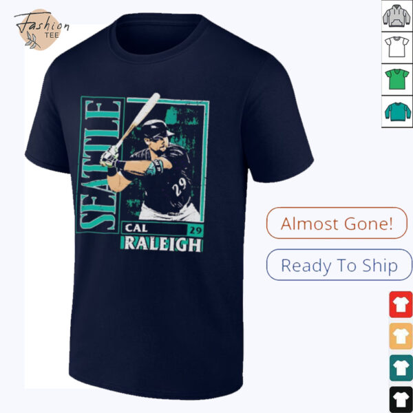 Cal Raleigh card style Seattle Mariners Shirt