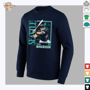 Cal Raleigh card style Seattle Mariners Shirt