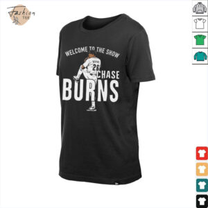 Chase Burns Welcome to the Show Cincinnati Baseball Shirt