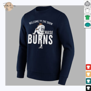 Chase Burns Welcome to the Show Cincinnati Baseball Shirt