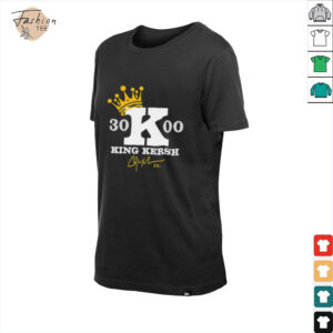 Clayton Kershaw 3000 Career Strikeouts King Kersh signature shirt