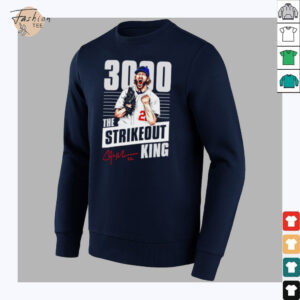 Clayton Kershaw 3000 The Strikeouts King signature shirt