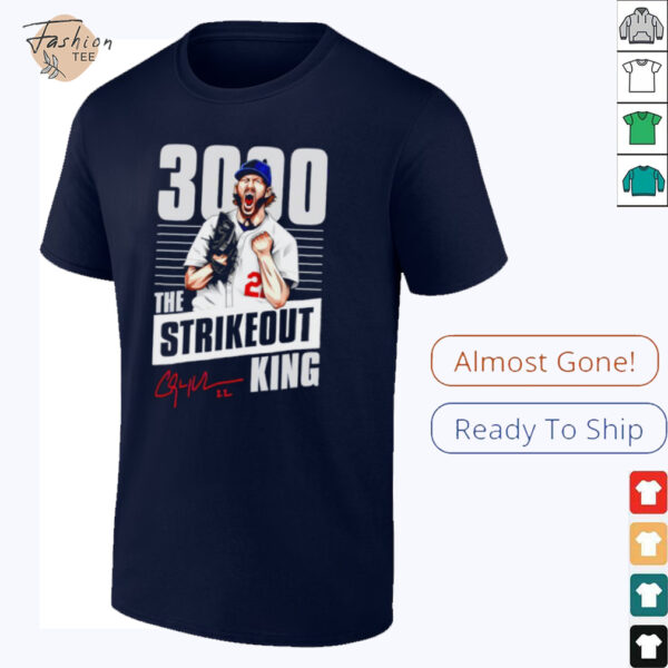 Clayton Kershaw 3000 The Strikeouts King signature shirt