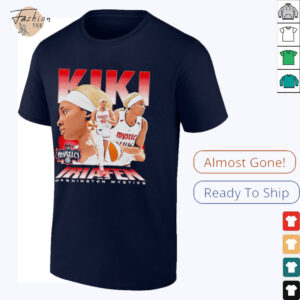 Kiki Iriafen picture collage Washington Mystics Shirt