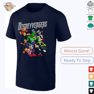 Cute Disney Avengers Marvel Superhero Mickey Mouse cartoon shirt