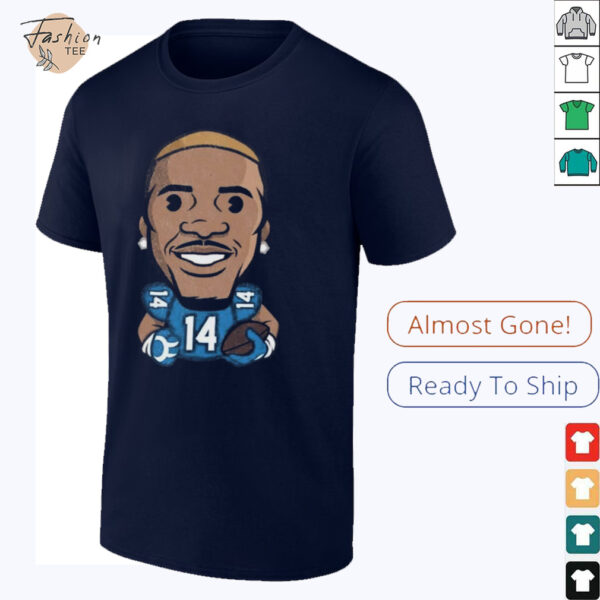 Detroit Lions Amon Ra St. Brown Emoji Vintage Oversized Shirt