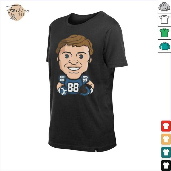 Detroit Lions T.J. Hockenson Emoji Vintage Oversized Shirt