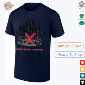 End Inhumane Detention Alligator Alcatraz Protest shirt