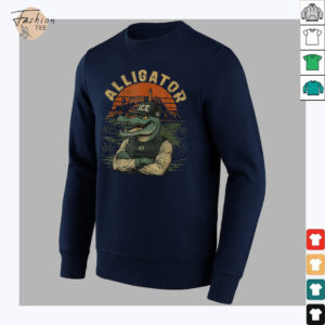Florida Alligator Ice Funny Trump 2025 T Shirt