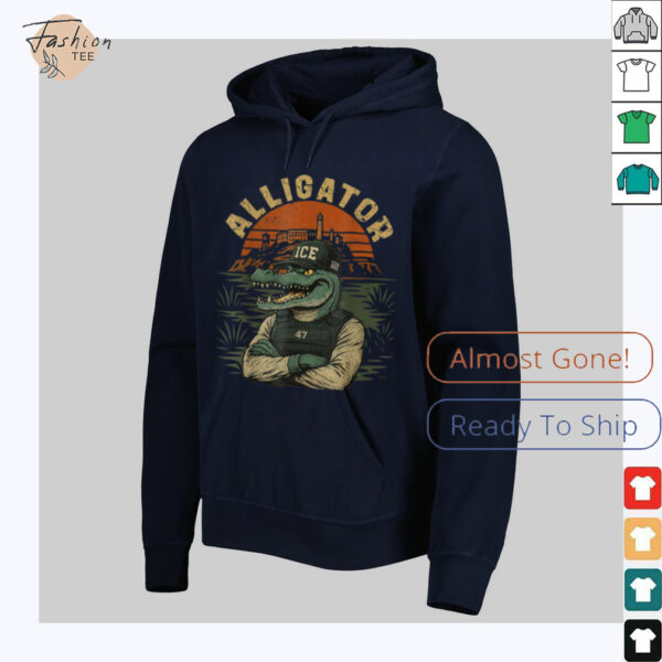 Florida Alligator Ice Funny Trump 2025 T Shirt