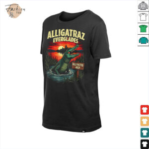 Funny Meme Alligatraz Everglades Alcatraz Men Women Gifts T Shirt