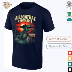 Funny Meme Alligatraz Everglades Alcatraz Men Women Gifts T Shirt