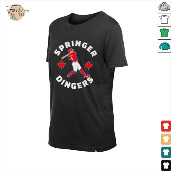 George Springer Toronto Blue Jays Canada Day Springer Dingers shirt