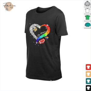 Go Minnesota Vikings Diamond Heart Lgbt Pride T shirt