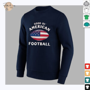 Good Ol’ American football flag shirt