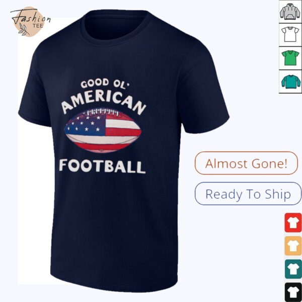 Good Ol’ American football flag shirt