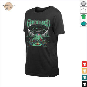 Grateful Dead Skeletons and Aliens Camping Band Shirt