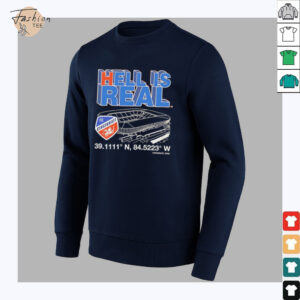 Hell is real Cincinnati FC coordinates shirt