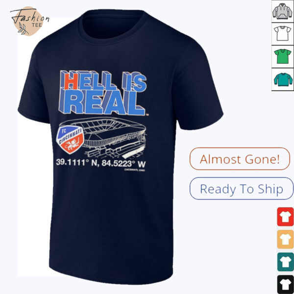 Hell is real Cincinnati FC coordinates shirt