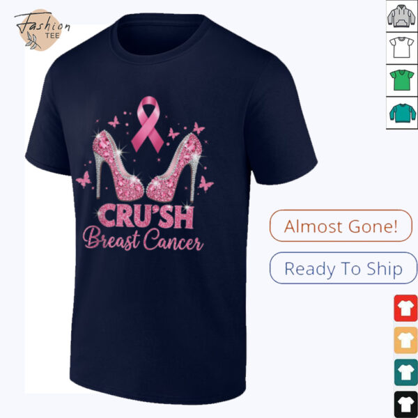 I Wear Pink In Memory Of My Mom Breast Cancer Awareness  Shirt