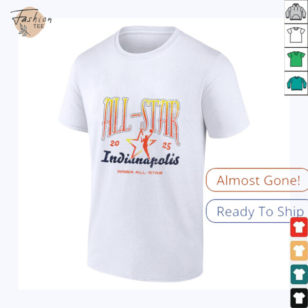 Indiana Fever 2025 WNBA All Star Game Indianapolis shirt