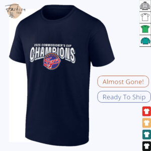 Indiana Fever 2025 WNBA Commissioner’s Cup Champions shirt