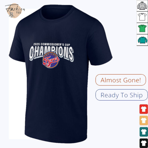Indiana Fever 2025 WNBA Commissioner’s Cup Champions shirt