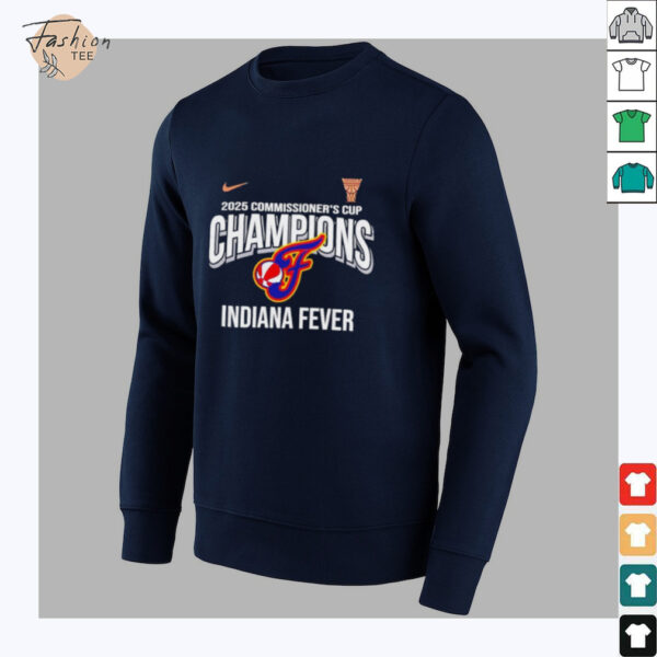 Indiana Fever x Nike 2025 WNBA Commissioner’s Cup Champions shirt