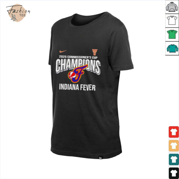 Indiana Fever x Nike 2025 WNBA Commissioner’s Cup Champions shirt