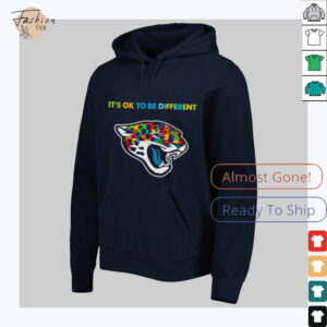 Jacksonville Jaguars Autism it’s ok to be different Shirt