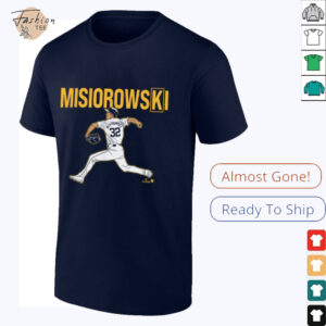 Jacob Misiorowski K Sign Milwaukee Baseball T Shirt