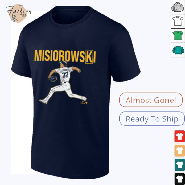 Jacob Misiorowski   K Sign   Milwaukee Baseball T Shirt