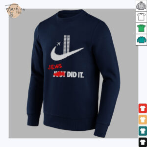 Jews Did It Nike logo September 11 attacks shirt