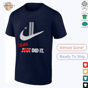 Jews Did It Nike logo September 11 attacks shirt
