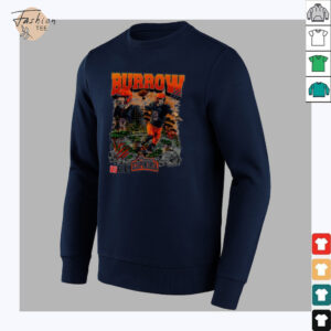 Joe Burrow #9 Cincinnati Bengals Football comic shirt