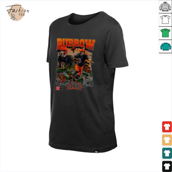 Joe Burrow #9 Cincinnati Bengals Football comic shirt