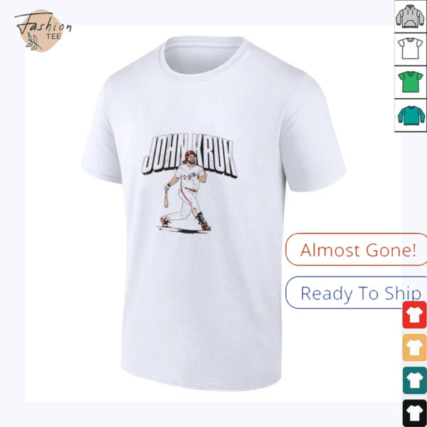John Kruk Philadelphia Phillies slugger swing shirt