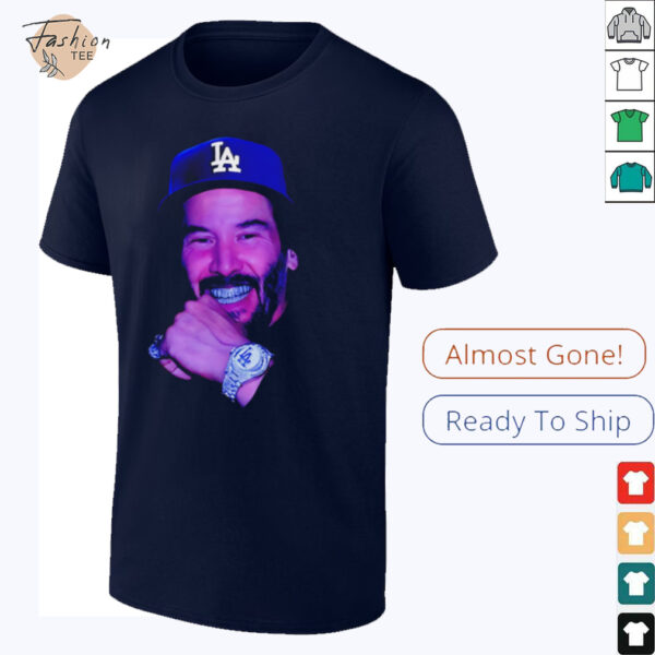 John Wick Keanu Reeves Diamond hat LA shirt