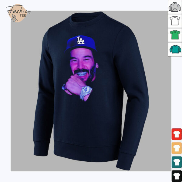 John Wick Keanu Reeves Diamond hat LA shirt