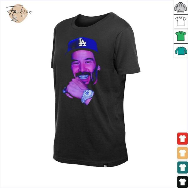 John Wick Keanu Reeves Diamond hat LA shirt