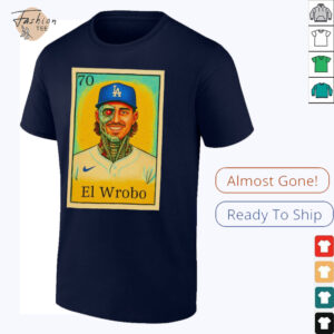 Justin El Wrobo Wrobleski Los Angeles Dodgers shirt